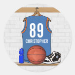 Personalised Basketball Jersey (LBO) Sticker
