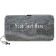 Personalised Beach Shore Doodle Portable Speakers