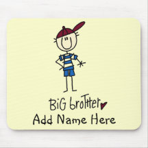 Personalised Big Brother Tshirts and Gifts Mousemat