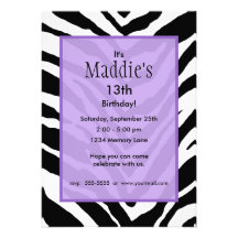 Personalised Birthday Invitation