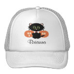 Personalised Black Cat Halloween Hat