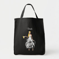 Personalised Bride totebag bags