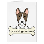 Personalised Bull Terrier Greeting Cards
