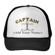 Personalised Captain Hat