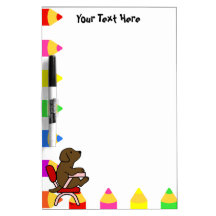 Personalised Chocolate Labrador Student 1