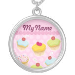 Personalised Cupcakes Necklaces