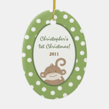 Personalised Custom Ornament Safari Adventure