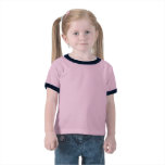 Personalised Cute Pink Damask Owl T-shirt
