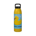 Personalised Cute Rubber Duck Kid's Water Bottle water bottles