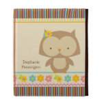 Personalised cute tropical owl iPad case