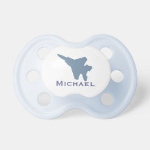 Personalised Fighter Jet Pacifier