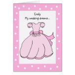Personalised Flower Girl Card - Sweet Dreams