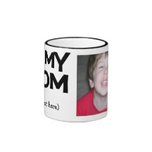 Personalised I Love My Mum Photo Mug