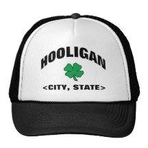 Personalised Irish Hooligan Mesh Hats