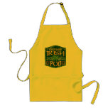 Personalised Irish Pub Sign Apron