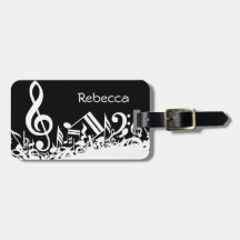 Personalised Jumbled Musical Notes