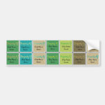 Personalised Kids Name Labels; Waterproof Stickers Bumper Stickers