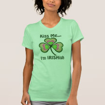 Personalised Kiss Me I'm (any name) T-shirts