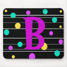 Personalised mouse pad "B"
