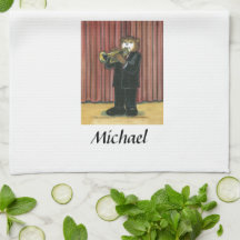 Personalised Musician's American MoJo Towel