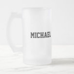 Personalised name bachelor beer stein sport mug
