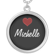 Personalised Necklace-MICHELLE Sterling Silver