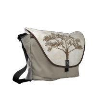 Personalised Old Rustic Vintage Tree Commuter Bag