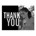 Personalised Photo Graduation Thank You Card Postcards