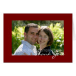 Personalised Photo Wedding Thank You Cards