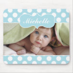 Personalised Polka Dot Mousemats