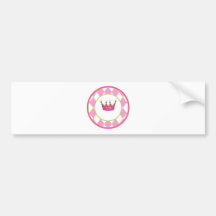 Personalised Princess Bumper Sticker