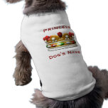 Personalised Princess dog t-shirt