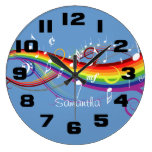 Personalised Rainbow White Music Notes