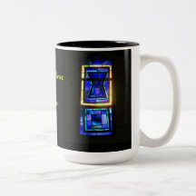 Personalised Stained Glass Window Mug