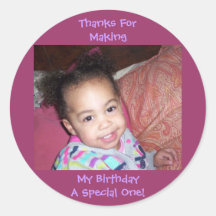 Personalised Stickers-Birthday