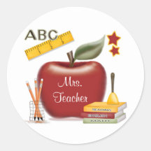 Personalised Teacher Stickers