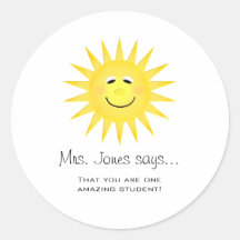 Personalised Teacher Stickers