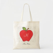 Personalised Teacher Tote Bag