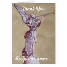 Personalised Thank You Art Card 05