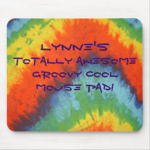 Personalised Tye Dye Mouse Pad