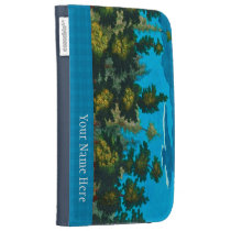 Personalised Vintage Forest Print Kindle Case caseable cases