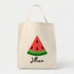 Personalised Watermelon Slice Bag