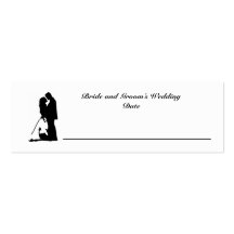 Personalised Wedding Place Card Business Cards
