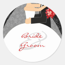 Personalised Wedding Stickers