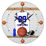 Personalised white and blue  Basketball Jersey