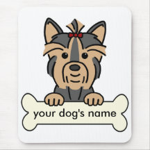 Personalised Yorkie Mouse Pads