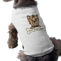 Personalised Yorkie Pet Clothing