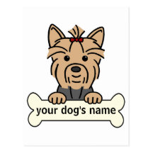 Personalised Yorkie Postcards