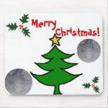 Personalizable Merry Christmas Mouse Pad!
