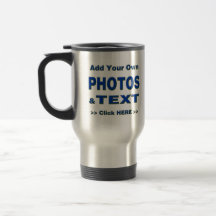 personalize photos text add images customize make coffee mugs